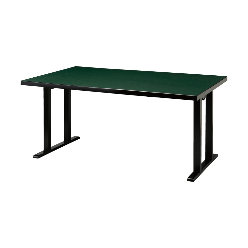 木製テーブル 4人膳 (5尺 / グリーン乾漆塗)