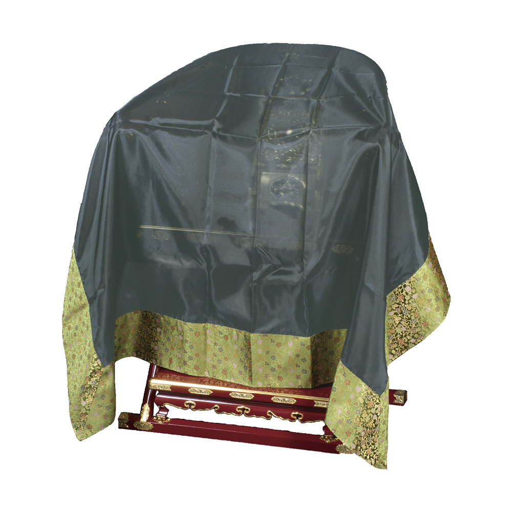 曲録掛 (葵小花)