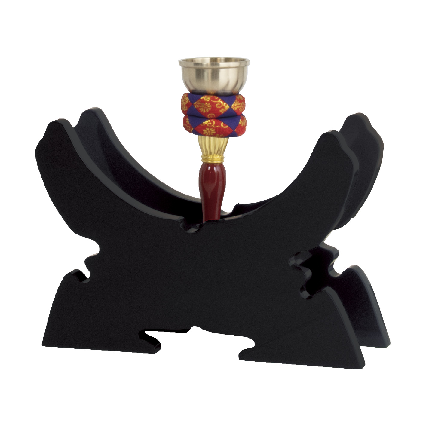 ルーツ型印金置台 (黒塗)★数量限定