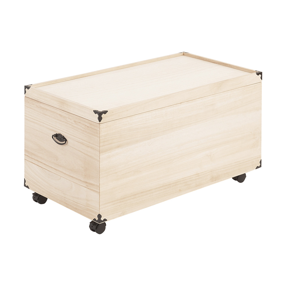 桐製収納箱 (1段)