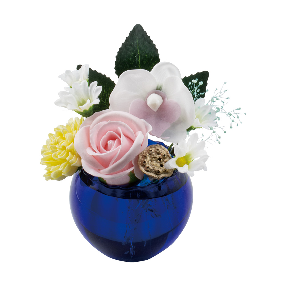 お供え用ソープフラワー (ピンクローズ)★数量限定