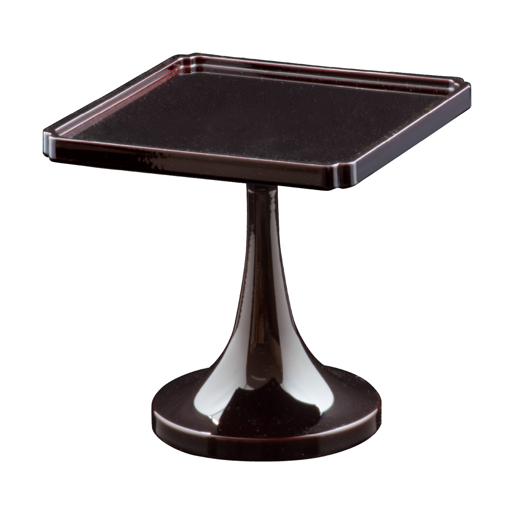 樹脂製平安型角高杯（1個） (3.5寸 / タメ塗)★数量限定