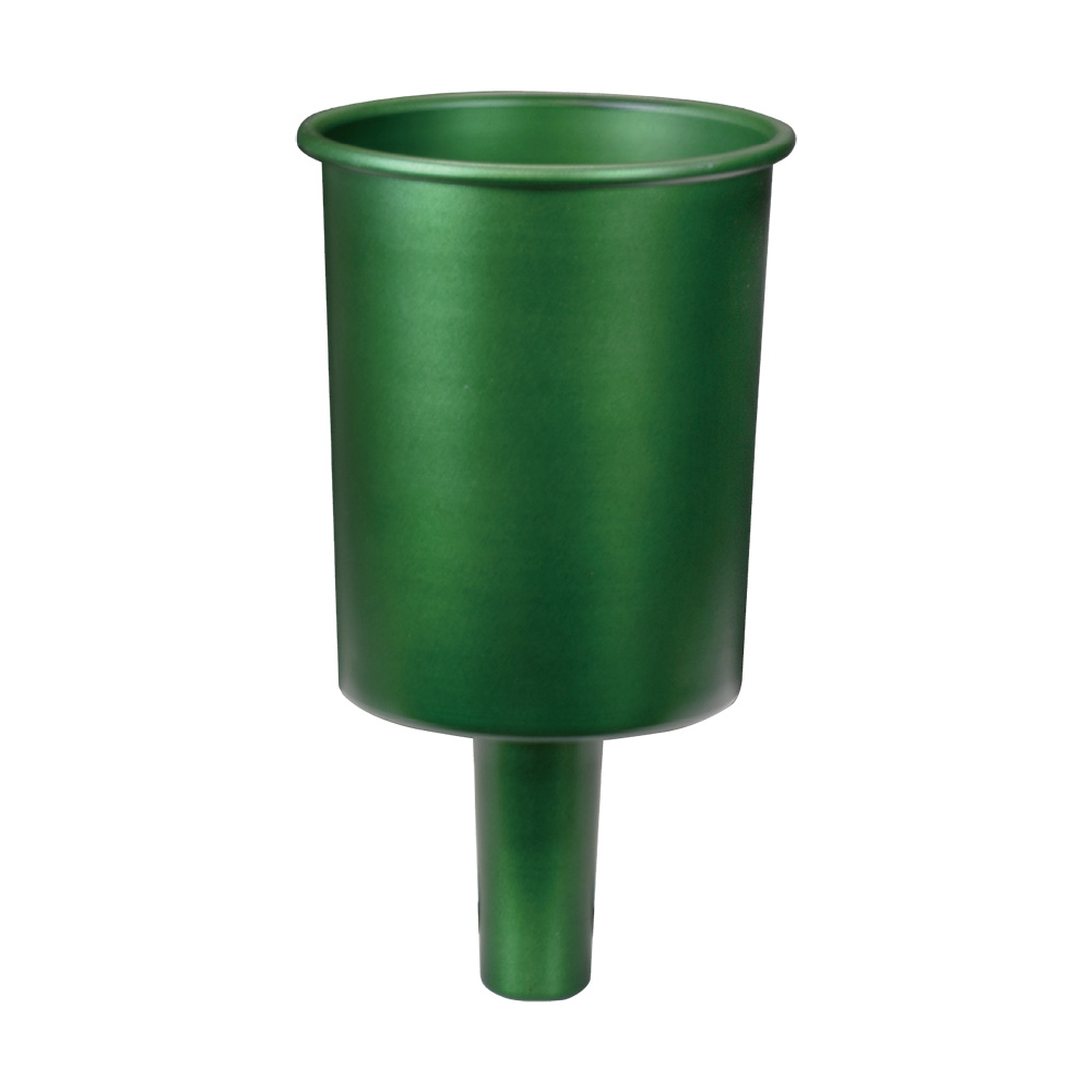 アルミ花立 (特大 / グリーン)★数量限定