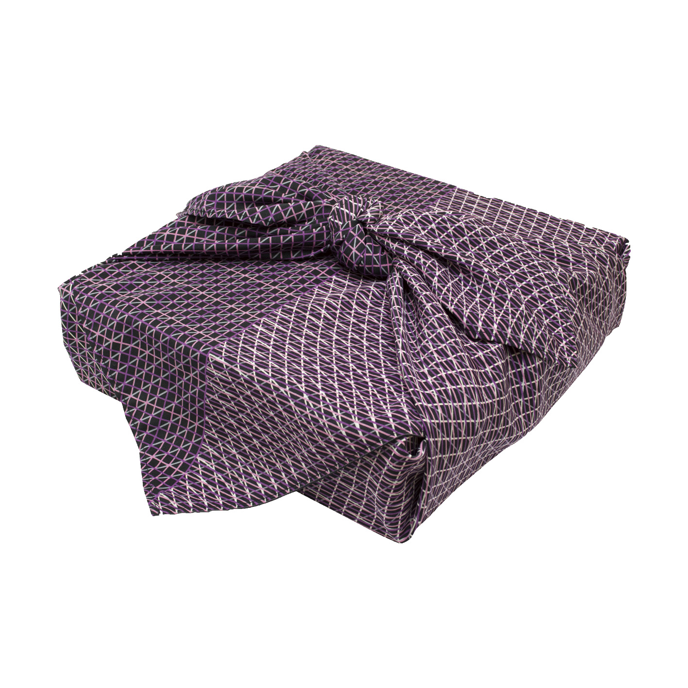 撥水風呂敷【ながれ】 (綾弧)