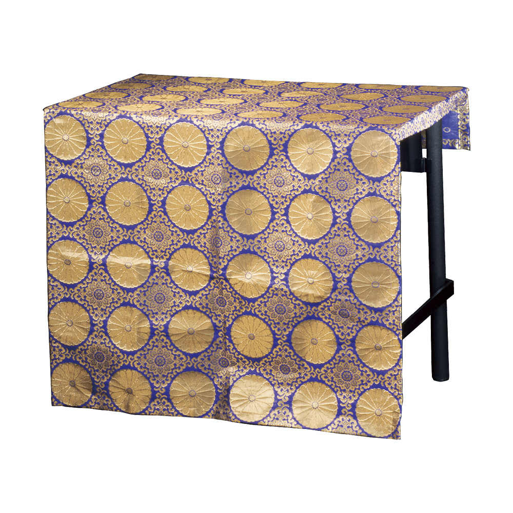 軽量机用金襴カバー (紫)