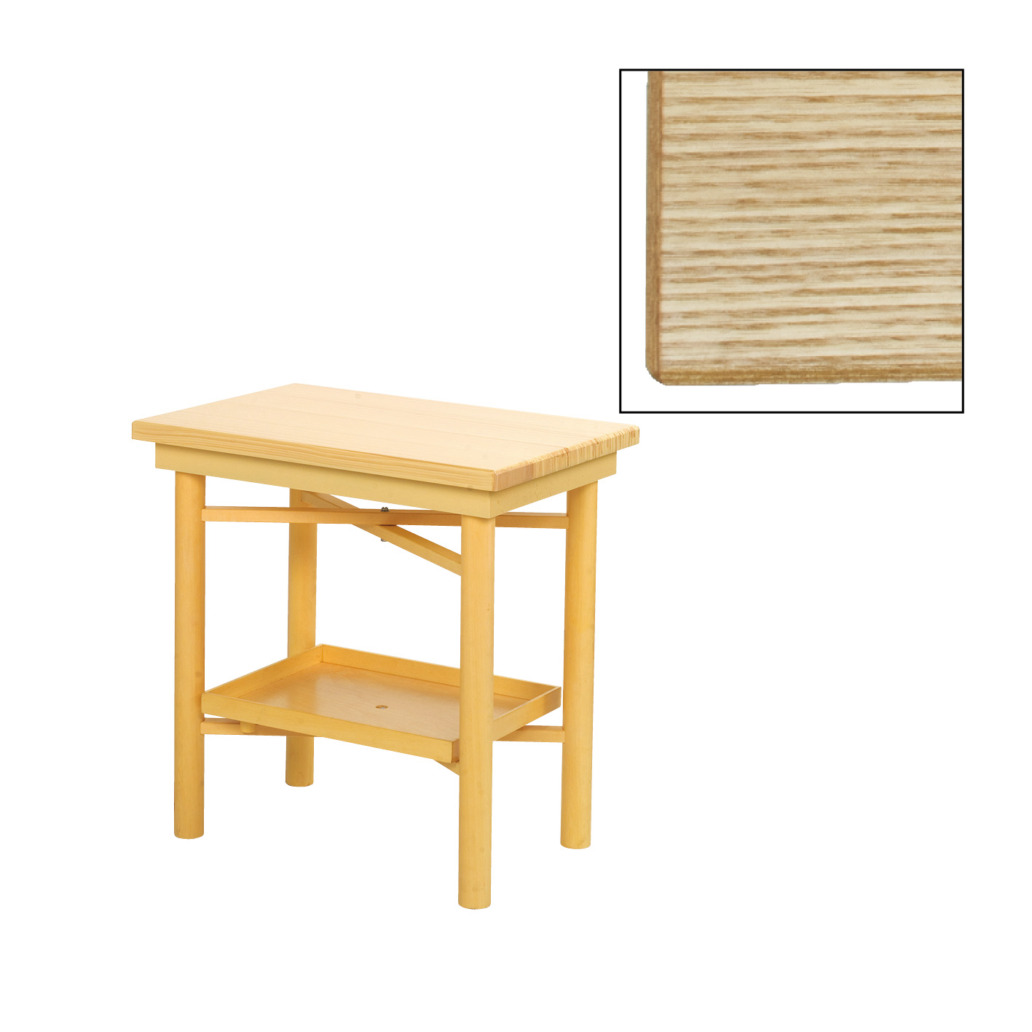 折畳式組立机 (2.5尺 / 白木)